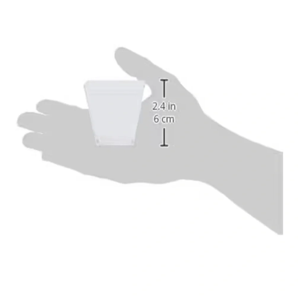 Pack of 50 Verrine Pyramid Shape Serving Cups (A101)